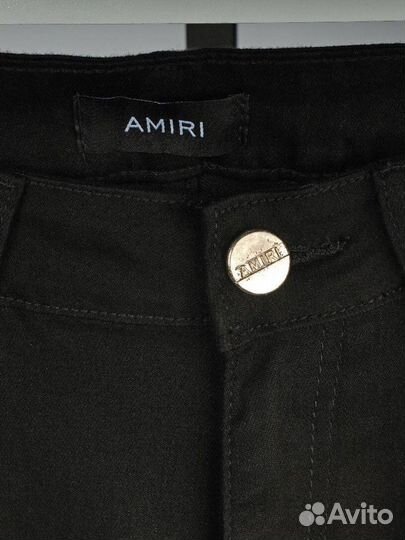 Джинсы slim fit Amiri С Молниями