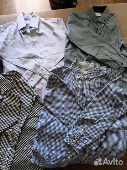 Рубашки в школу128, состояние отличное