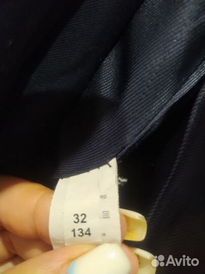 Школьный костюм на мальчика темно синий