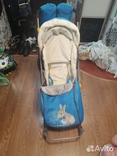 Санки коляска ника 7