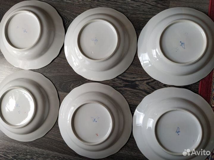 Советская посуда Дулево