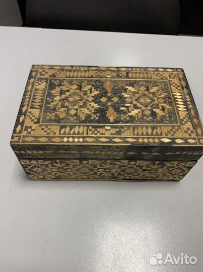 Шкатулка деревянная СССР