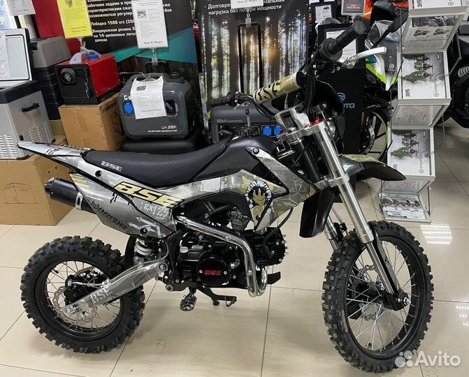 Питбайк BSE EX 125E (015) Urban Grey