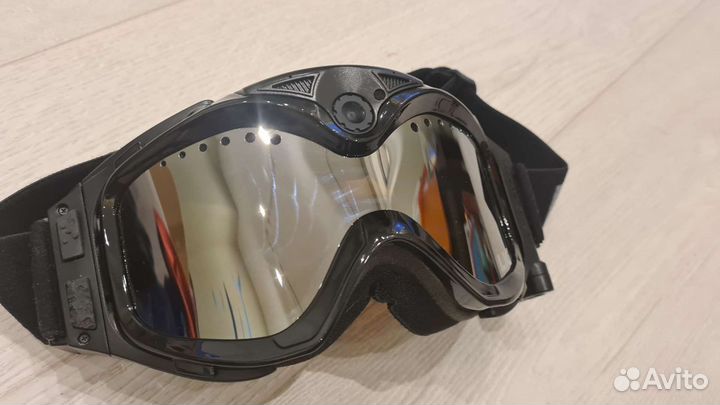 Очки маска горнолыжная LIC с камерой