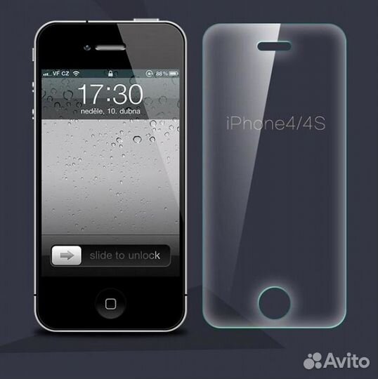 iPhone 5/5S/5C/SE защитное стекло