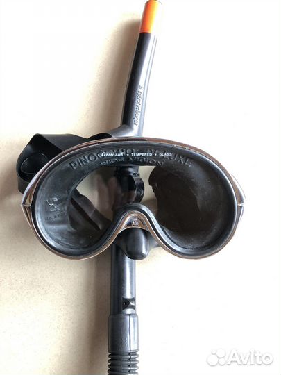 Маска Cressi для плавания Италия и трубка