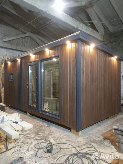 Модульная баня в рассрочку