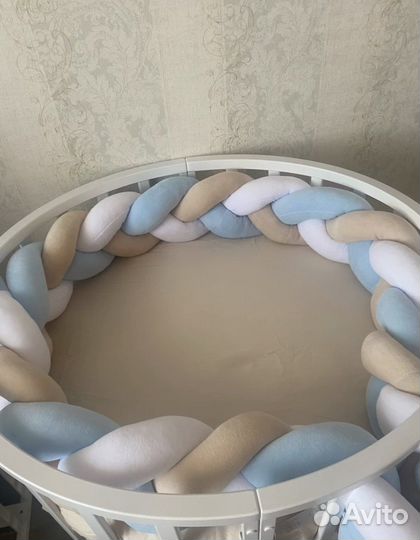 Бортик косичка