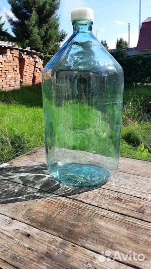 Бутылка стеклянная 20 литров