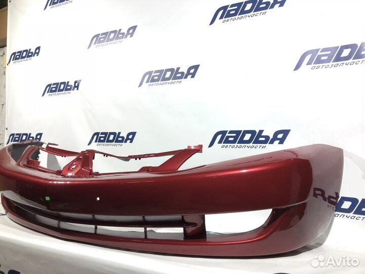 Бампер Mitsubishi lancer 9 (06) передний Красный R20