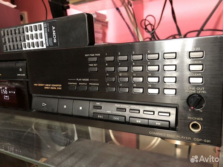 Sony CDP-591 проигрыватель компакт дисков