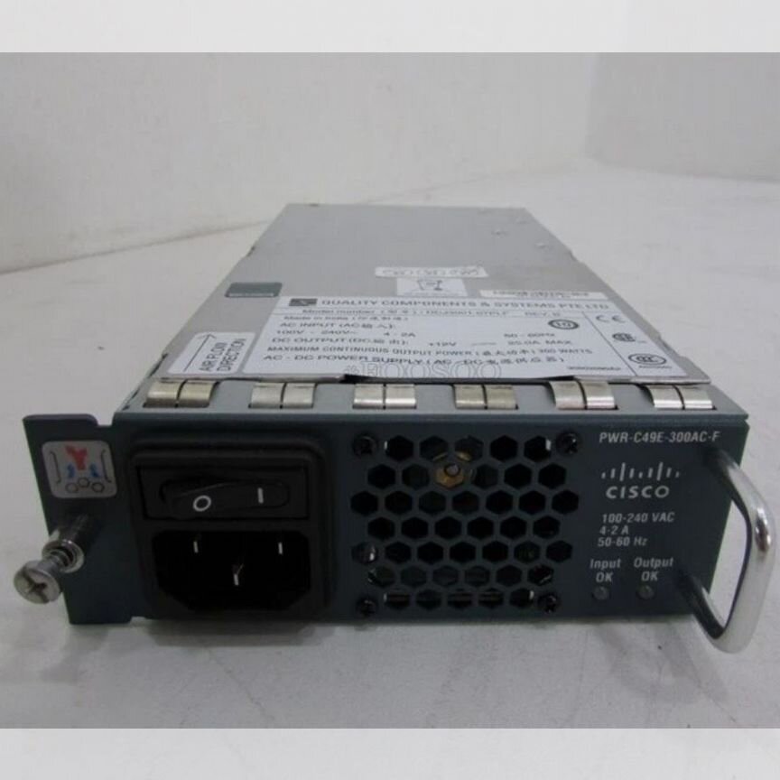 [PWR-C49-300AC-F] Блоки Питания Cisco Pwr-C49-300ac-F