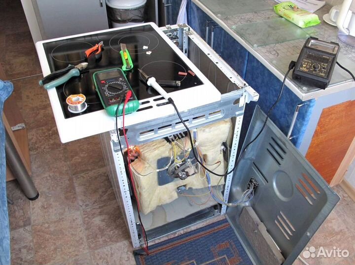 Ремонт электроплит. Ремонт варочных панелей