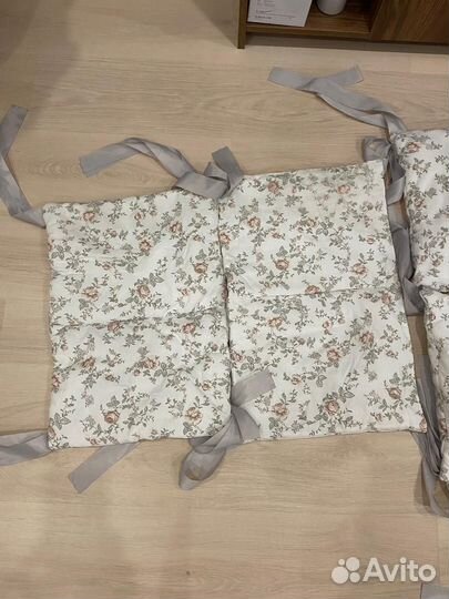 Бортики в детскую кроватку, 2 комплекта