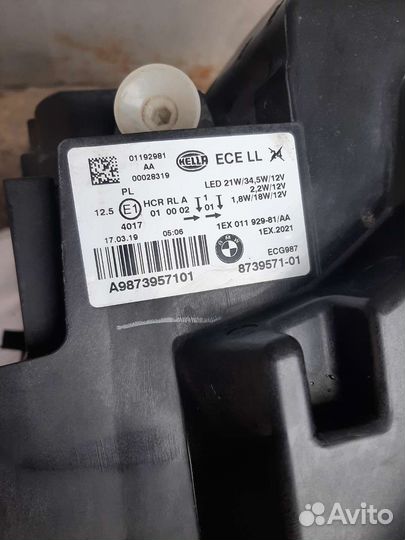 Фара bmw f20 левая