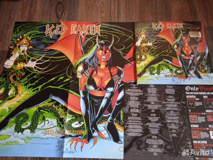 Lp Iced Earth / Nightwish