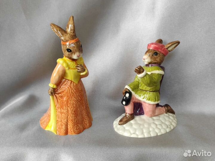 Винтажные Фарфор Кролики Bunnykins Royal Doulton