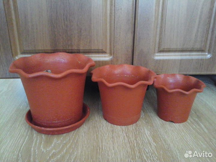 Горшки разные