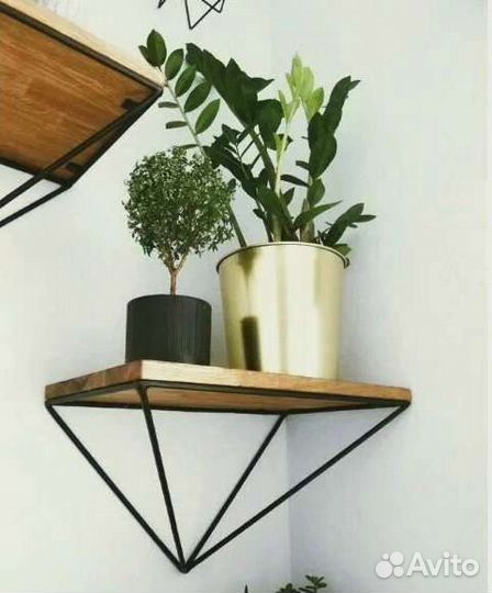 Подставка для цветы лофт