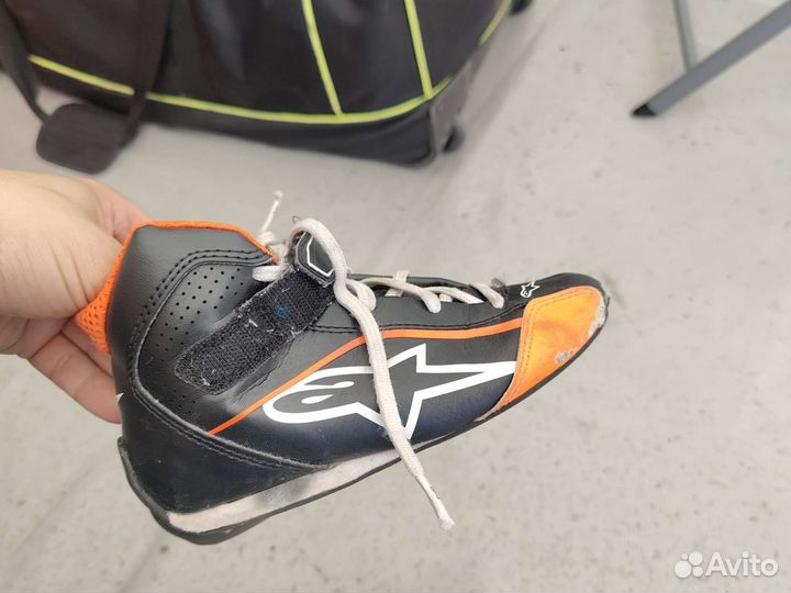 Ботинки для картинга детские Alpinestars Tech-1 KS