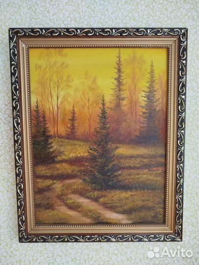 Картина маслом на холсте