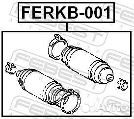 Пыльник рулевой рейки ferkb001 Febest