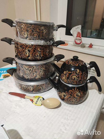 Кастрюля новая Galaksi