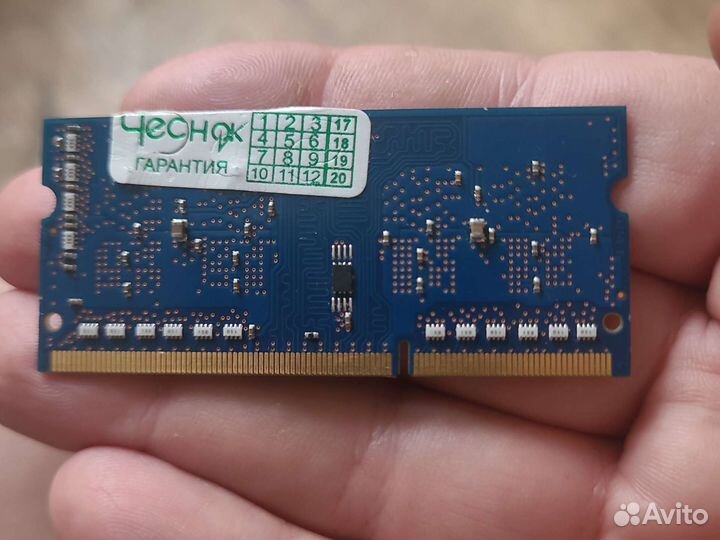 Оперативная память ddr3 для ноутбука 4гб (2x2 гб)