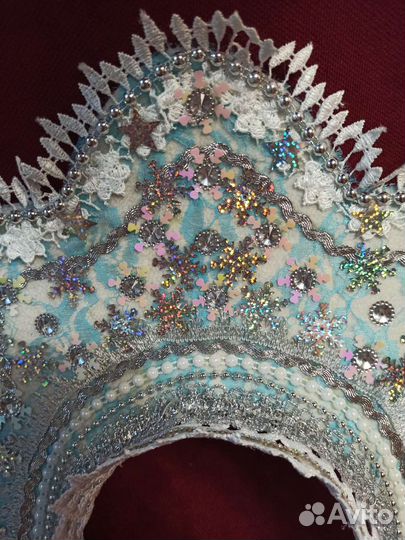 Кокошник снегурочки