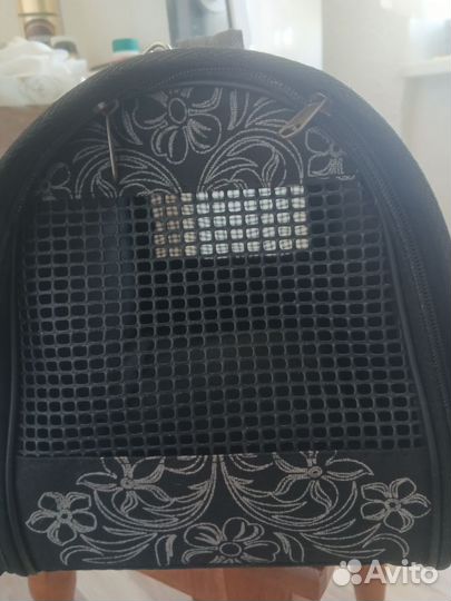 Сумка переноска и когтеточка для животных