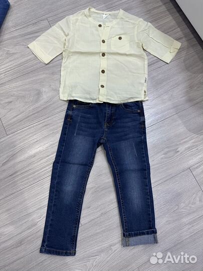 Вещи пакетом на мальчика 98-104