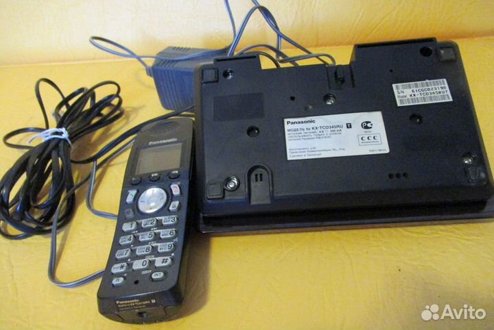 Радиотелефон Panasonic KX-TCD345RUT аккум ааа