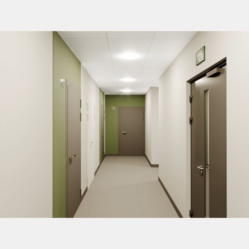 2-к. квартира, 54 м², 5/12 эт.