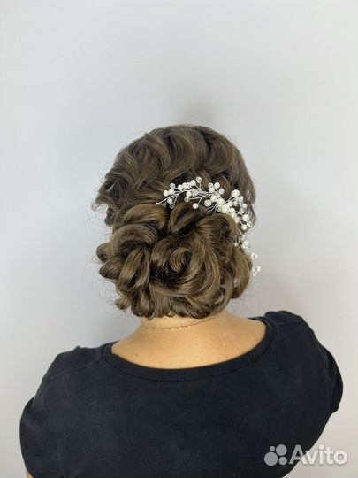 Свадебные прически и макияж