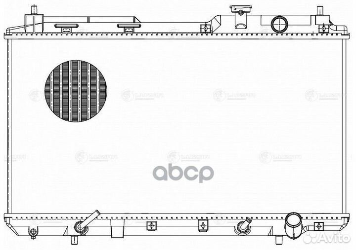 Радиатор охлаждения LRC2317 luzar