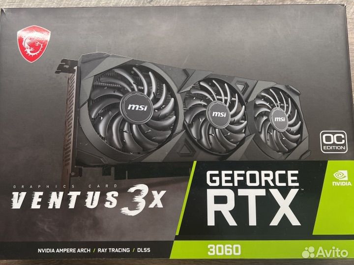 Видеокарта rtx 3060 12 гб