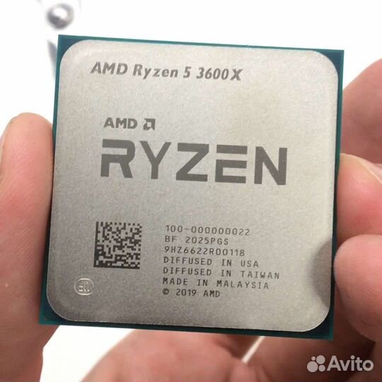 Процессор amd ryzen 5 3600x