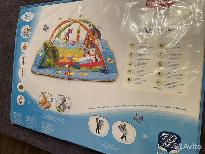 Развивающий коврик tiny love