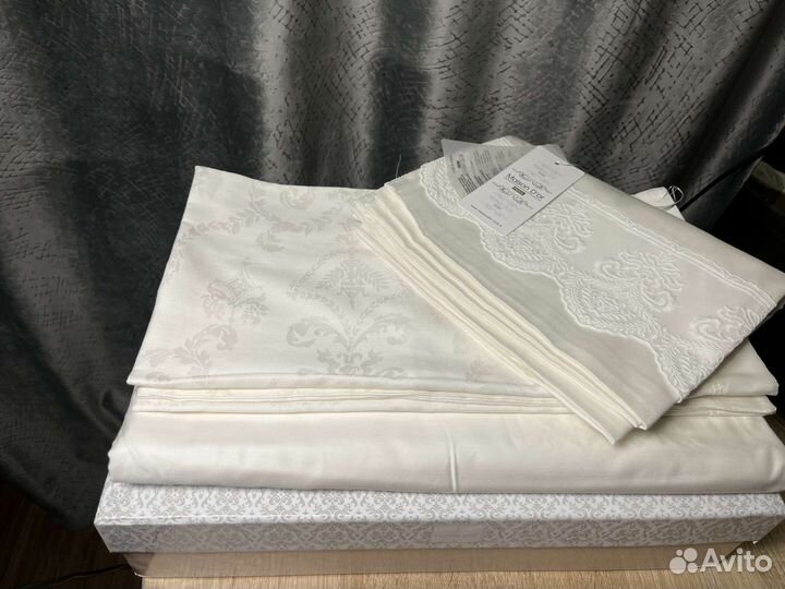 Maison D'or постельное бельё Евро Кремовый