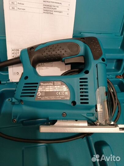 Электролобзик makita 4329k, Новый, Оригинал