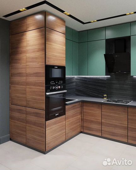 Изготовление и установка кухни любой сложности