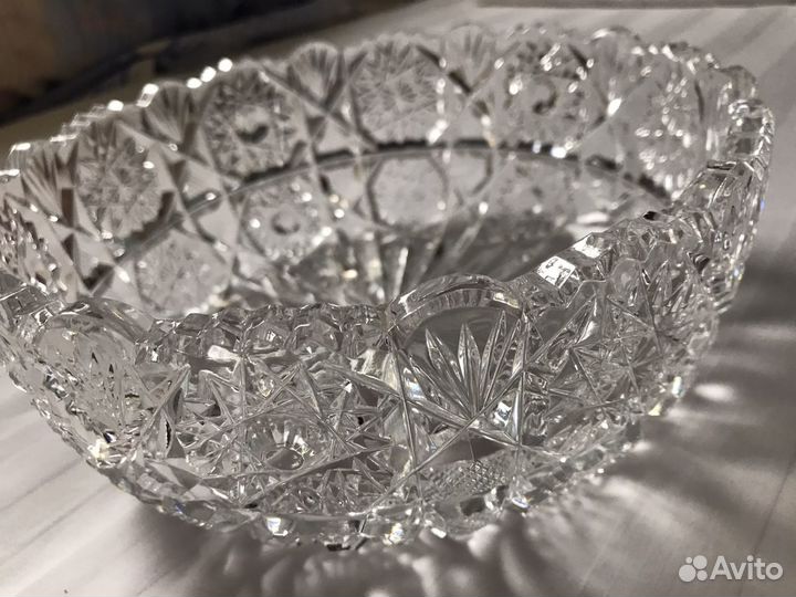 Хрустальная ваза