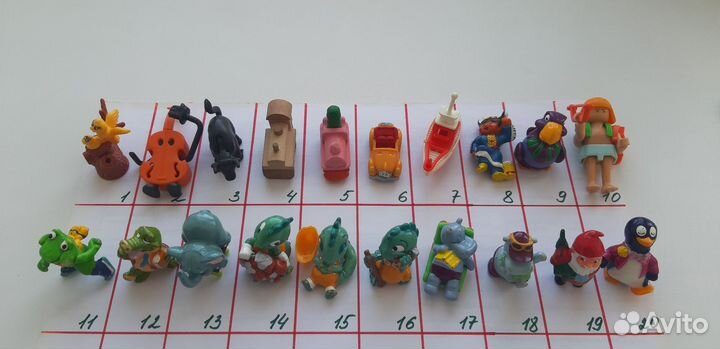 Киндеры из 90-х. Цена за все