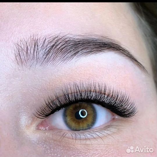 Наращивание ресниц на дому