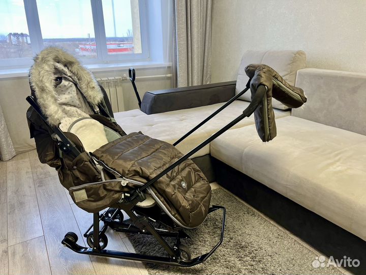 Санки-коляска