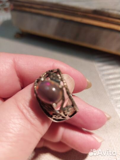 Серебряное кольцо женское