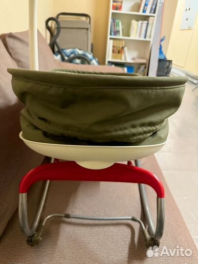 Детская люлька качалка для малыша до 6 месяцев