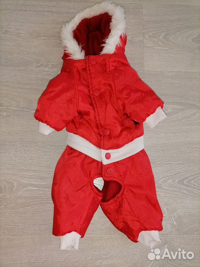 Одежда для собак мелких пород комбинезон зимний