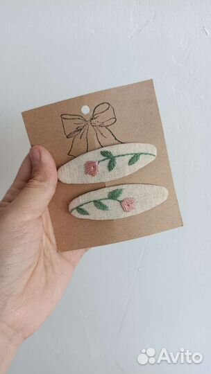 Заколки ручной работы