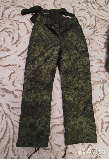 Костюм зимний пиксель